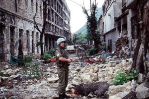 Break-up of Yugoslavia & The War in Mostar: Life Under Siege - Stop 2: Mostar War Museum—stories, timelines, and the map that makes it click