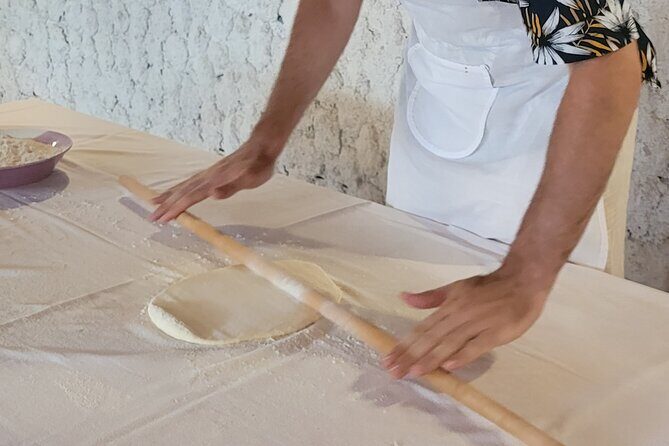 Burek Masterclass in Mostar - What happens in the kitchen: rakija welcome to flaky burek