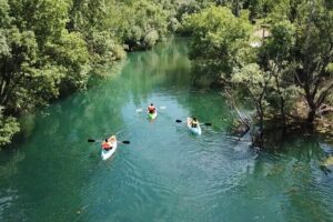 Discovery Kayak Adventure: Magical river experience near Mostar - Stop 1: Vrelo Bunice Spring and the Cold Blue Hole Moment