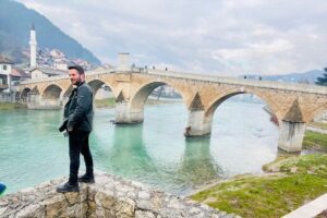 PRIVATE SUNNY HERZEGOVINA TOUR (Mostar + Kravice Falls + 3cities) - Konjic Bridge: a short stop with ancient-stone context