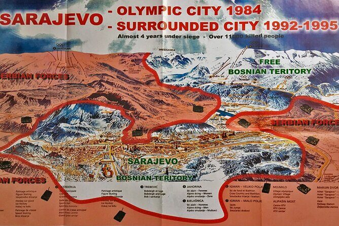 War Times Experience in Sarajevo - Half Day Tour - Sniper Alley and the wartime city feel